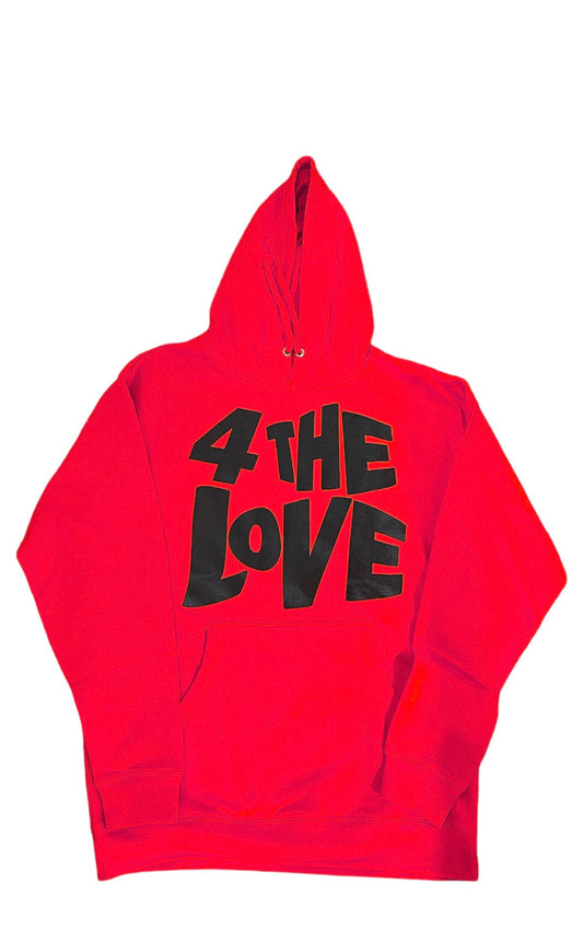 Red 4 The Love signature hoodie